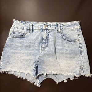 Time and Tru High Rise Jean Shorts